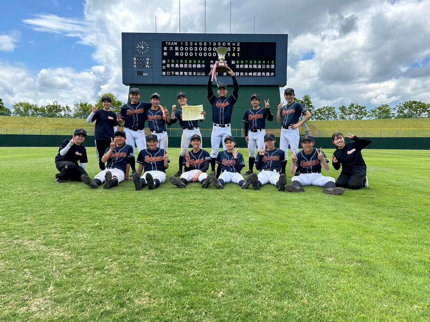 金沢大学医学部準硬式野球部